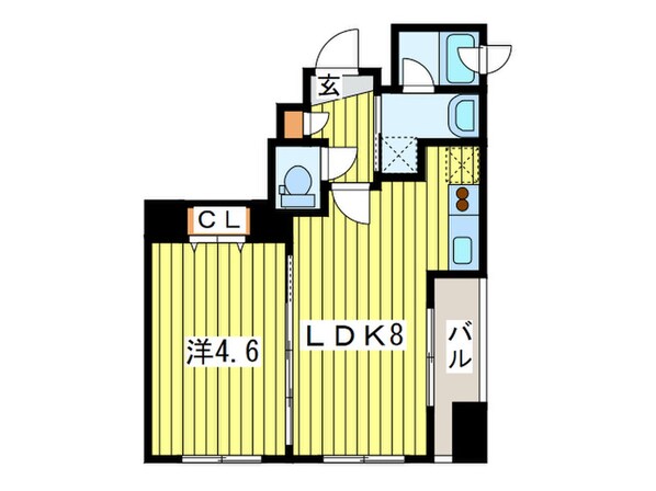 クラッセ円山ＷＥＳＴの物件間取画像